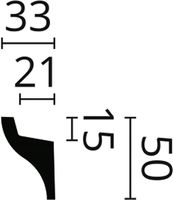 Карниз NMC Wallstyl 3037957 2000x50x35 мм арт-IL3 New — фото 4, Карнизы