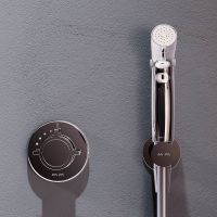 Гигиенический душ со смесителем AM.PM X-Joy с термостатом Хром арт-F0H85A400 — фото 3, Гигиенические души