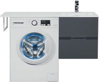 Товар: Тумба под раковину Aquanet Алвита 120 R подвесная Серый антрацит арт-243662 - фото 3 Тумба под раковину Aquanet Алвита 120 R подвесная Серый антрацит арт-243662 — фото 3, Тумбы под раковину