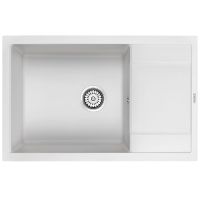 Кухонная мойка Paulmark Flugen 60 Белая арт-PM317850-WH — фото 1, Кухонные мойки