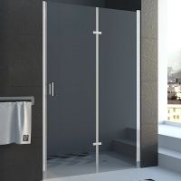 Душевая дверь Veconi Vianno VN-42 70 профиль Хром стекло прозрачное арт-VN42-70-01-19C1 — фото 2, Складные душевые двери