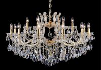 Люстра Crystal Lux Прозрачная Золото арт-HOLLYWOOD SP12+6 GOLD — фото 2, Люстры