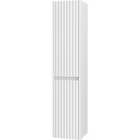 Шкаф пенал Brevita Balaton 35 L подвесной Белый матовый арт-BAL-05035-01-2Л — фото 1, Пеналы для ванной комнаты