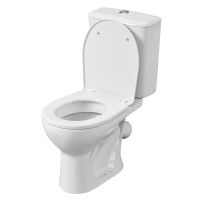 Унитаз компакт Santeri Орион с бачком и сиденьем арт-1.P400.8.S00.00B.F — фото 2, Напольные унитазы