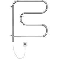 Электрический полотенцесушитель Terminus F-образный 600x600 поворотный Хром арт-4620768883897 — фото 2, Электрические полотенцесушители