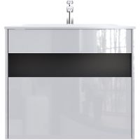 Тумба под раковину AM.PM Func 80 подвесная Белая глянцевая арт-M8FFUX0801WG — фото 1, Тумбы под раковину