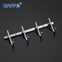 Вешалка для полотенец Gappo Хром арт-G201-4 — фото 2, Крючки для полотенец