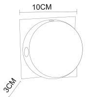 Подсветка декоративная Artelamp Tamburello Белый арт-A1525AP-1WH — фото 6, Подсветки