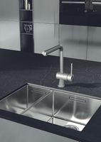 Смеситель для кухни Kludi L Steel Сталь арт-45803F877 — фото 3, Смесители для кухни