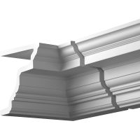 Внутренний угол Европласт 306x195x306 мм арт-4.32.322 — фото 1, Фасадный декор