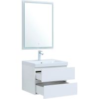Товар: Комплект мебели для ванной Aquanet Беркли 60 подвесной Белый глянец арт-306358 - фото 3 Комплект мебели для ванной Aquanet Беркли 60 подвесной Белый глянец арт-306358 — фото 3, Комплекты мебели для ванной