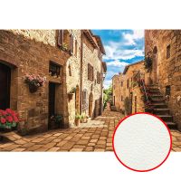 Фреска Ortograf Городской пейзаж 30277 Фактура флок FLK Флизелин (4*2,7) Бежевый, Город арт-30277 (флок FLK) — фото 1, Фрески