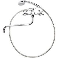 Смеситель для ванны Orange Classic Pro универсальный Хром арт-M72-222cr — фото 5, Смеситель для ванны