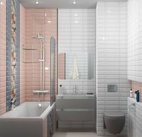 Керамическая плитка Kerama Marazzi Аккорд белый грань настенная 8,5х28,5 см арт-9010 — фото 2, Керамическая плитка