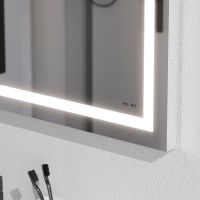 Зеркало AM.PM Gem 80 с подсветкой с механическим выключателем арт-M91AMOX0801WG — фото 5, Зеркала в ванную комнату