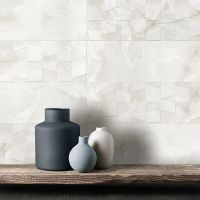 Керамическая плитка Керлайф Onix Bianco Rel R настенная 24,2х70 см арт-922328 — фото 3, Керамическая плитка