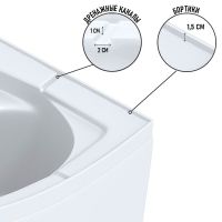 Душевая кабина Niagara Eco 90x90 без гидромассажа арт-E90/40/TN — фото 8, Душевые кабины