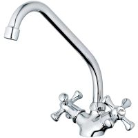 Смеситель для кухни Viko Хром арт-V-1553 — фото 1, Смесители для кухни