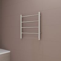 Электрический полотенцесушитель Terminus Аврора П4 500х550 Хром арт-4670078544391 — фото 4, Электрические полотенцесушители