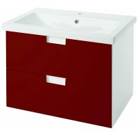 Тумба под раковину Bellezza Пегас 70 подвесная Красная арт-4630411270035 — фото 1, Тумбы под раковину