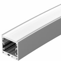 Профиль алюминиевый Arlight Arc накладной для радиусных светильников Серебристый арт-027635 — фото 1, Профили для светодиодных лент