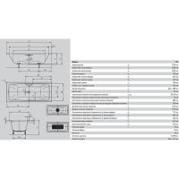 Стальная ванна Kaldewei Cayono Duo 724 170x75 с покрытием Аnti-slip и Easy-clean арт-272430003001 — фото 8, Стальные ванны