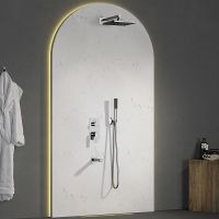 Товар: Душевая система Teska Ciera Pro Хром арт-AS3360 - фото 3 Душевая система Teska Ciera Pro Хром арт-AS3360 — фото 3, Встраиваемые душевые комплекты