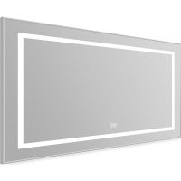 Зеркало BelBagno Kraft 108.5 с подсветкой с подогревом Сатин с сенсорным выключателем арт-SPC-KRAFT-1085-685-TCH-WARM — фото 3, Зеркала в ванную комнату