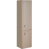 Шкаф пенал ASB-Woodline Риола 40 подвесной Капучино арт-12420 — фото 1, Пеналы для ванной комнаты