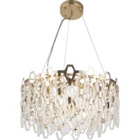 Люстра Maytoni Neoclassic Tissage Прозрачная Золото арт-MOD490PL-09G — фото 1, Люстры