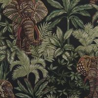 Обои Alessandro Allori Provasi Винил на флизелине (1,06*10) Черный/Зеленый, Животные/Листья арт-2501-6 — фото 1, Обои для стен