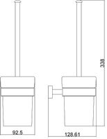 Товар: Ершик для унитаза Belz B902 Хром арт-B90210 - фото 2 Ершик для унитаза Belz B902 Хром арт-B90210 — фото 2, Ершики для унитаза