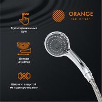 Смеситель для ванны Orange Prim универсальный Хром арт-M42-211cr — фото 3, Смеситель для ванны