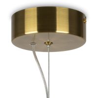 Подвесной светильник Maytoni Pendant Collar Прозрачный Белый Золото арт-P069PL-L16G3K — фото 4, Подвесные светильники