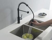 Смеситель для кухни Aquatek Европа Черный матовый арт-AQ1387MB — фото 7, Смесители для кухни