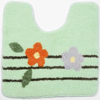 Коврик для туалета WasserKRAFT Lippe 50х50 Зеленый арт-BM-6509 — фото 1, Коврики для ванной комнаты