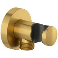 Душевая система Kludi Bozz Золото брашированное арт-38658N076 — фото 7, Встраиваемые душевые комплекты