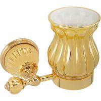 Стакан для зубных щеток Migliore Olivia Золото арт-24646 — фото 1, Стаканы для зубных щеток