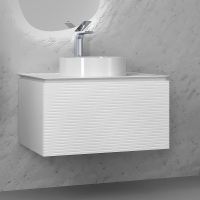 Тумба под раковину Jorno Stone 80 подвесная Белая арт-Stn.01.80/P/W/JR — фото 2, Тумбы под раковину