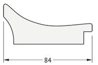 Зеркало Evoform Exclusive 116х56 с фацетом в багетной раме - Фреска 84 мм арт-BY 1249 — фото 5, Зеркала в ванную комнату