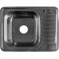 Кухонная мойка Iddis Basic 65 Хром арт-BAS65SLi77 — фото 1, Кухонные мойки