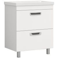 Тумба под раковину Vigo Plaza 60 Белая арт-tn.PLA.FOS.60.2Y — фото 1, Тумбы под раковину