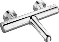 Душевая система Agger Thermo с термостатом Хром арт-A2493500 — фото 8, Душевые стойки