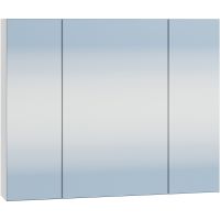 Зеркальный шкаф СанТа Аврора 80 Белый арт-700348 — фото 1, Зеркальные шкафы в ванную