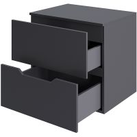 Товар: Тумба под раковину Orange Line 60 подвесная Графит матовый арт-Li-60TugMDF - фото 3 Тумба под раковину Orange Line 60 подвесная Графит матовый арт-Li-60TugMDF — фото 3, Тумбы под раковину