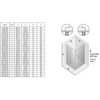 Товар: Душевой уголок New Trendy New Soleo Black 100х80 L профиль Черный стекло прозрачное арт-D-0236A/D-0114B - фото 9 Душевой уголок New Trendy New Soleo Black 100х80 L профиль Черный стекло прозрачное арт-D-0236A/D-0114B — фото 9, Прямоугольные душевые уголки
