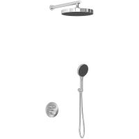 Душевая система Vincea Inspire с термостатом Хром арт-VSFW-3I22MT2CH — фото 1, Встраиваемые душевые комплекты