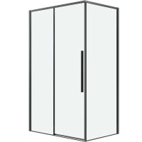 Душевая стенка Grossman Galaxy 70 профиль Графит сатин стекло прозрачное арт-200.K33.01.70.42.00 — фото 2, Боковые стенки