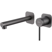 Смеситель для раковины Abber Emotion Никель арт-AF8812NG — фото 1, Смесители для раковины