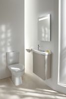 Зеркало Jacob Delafon Parallel 50 с подсветкой с подогревом и инфракрасным выключателем арт-EB1410RU-NF — фото 3, Зеркала в ванную комнату